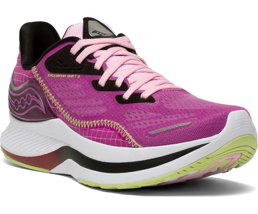 Saucony Endorphin Shift 2 Women's Running Shoes Pink / Purple | AU 115AHKP